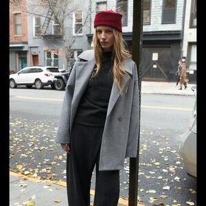 SOFT DOUBLE-BREASTED COAT